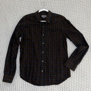 Vince Mens Cotton Flannel Size Medium